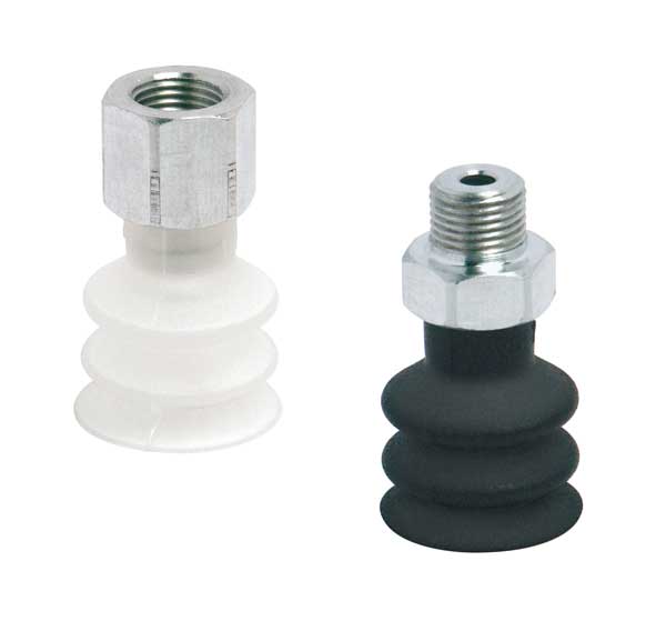 Сильфонные присоски(круглые). Серия VTCN (2.5 гофры)