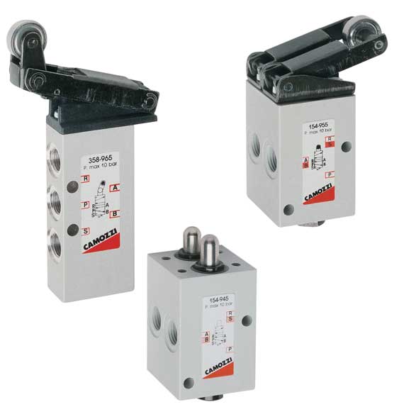 Распределители с механическим управлением. Серия 1 и 3.