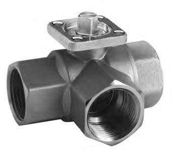 Кран шаровый 3-ходовой полнопроходной . Серия 153