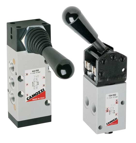 Распределители с ручным управлением. Серия 1, 3, 4 и VMS.