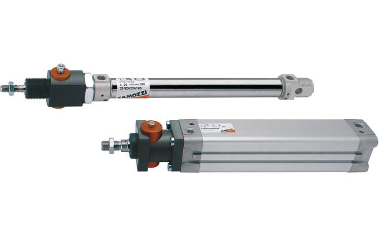 Фрикционные тормоза для пневмоцилиндров. Серия RL.