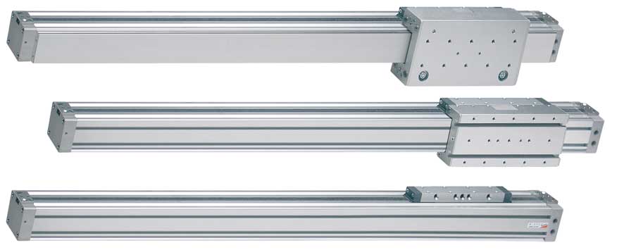 Цилиндры бесштоковые. Серия 52