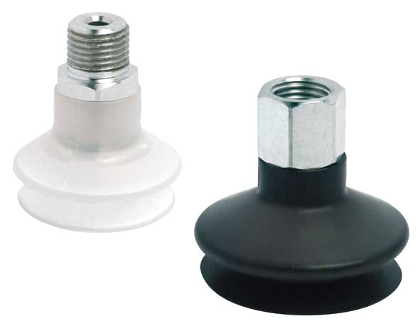 Сильфонные присоски (круглые). Серия VTCL (0.5 гофры)