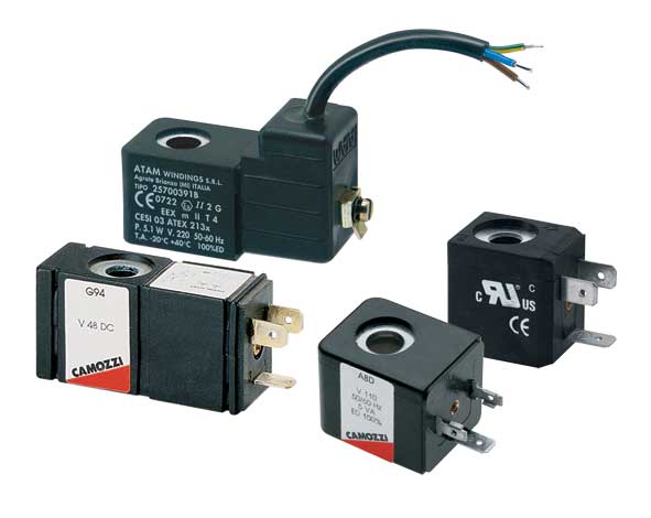 Соленоиды А70-G70-A80-G80-H80 для пневмораспределителей серий A-3-4-9-NA