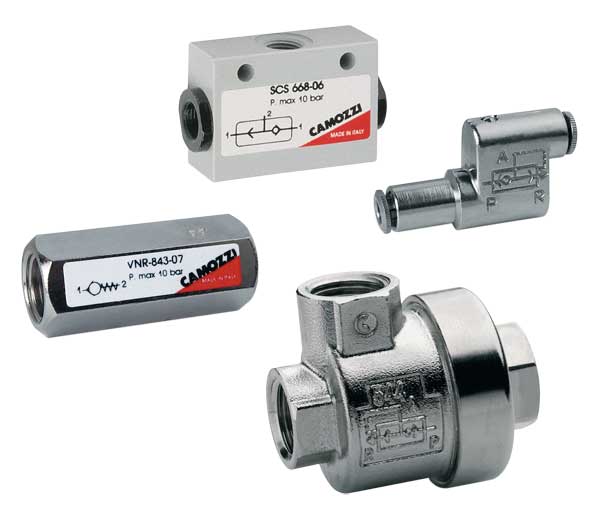 Автоматические клапаны. Серия SCS-VNR-VSC-VSO.