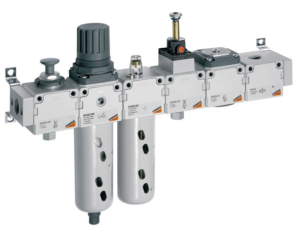 Принадлежности для фильтров, регуляторов и маслораспылителей. Серия C, MC, N, M