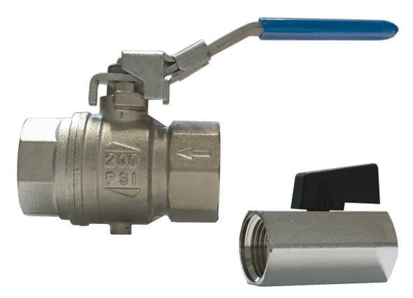 Шаровые краны с замком. Серия S93. Шаровые краны. Серия 2930