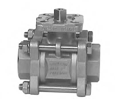 Кран шаровый 2-ходовой полнопроходной межфланцевый. Серия 424