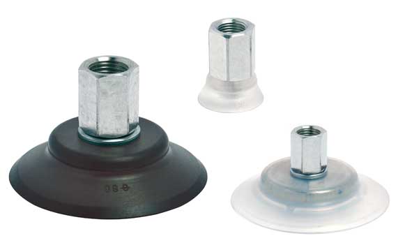 Плоские вакуумные присоски. Серия VTCF