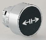 Кнопка черная со стрелкой 8 LM2T B1502