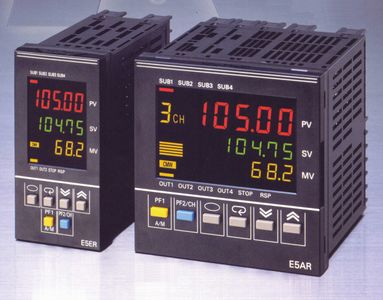 E5AR/E5ER - Многоканальный цифровые регуляторы параметров процесса