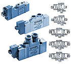 5/2, 5/3 пневмораспр. с электропневматическим управлением SY3000/5000/7000/9000