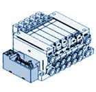 5/2 пневмораспределитель с электропневматическим управлением VQ2000