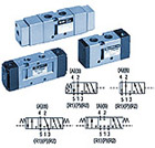 5/2, 5/3 пневмораспределители с пневмоуправлением VFA5000
