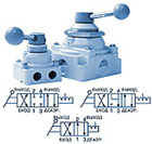 4/2, 4/3 ручной пневмораспределитель VH200/300/400/600