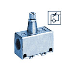 Пневмодроссель с обратным клапаном и резьбовым соединением. Встраиваемый AS1000/EAS2000-4000