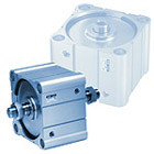 Компактный цилиндр стандартный, диаметры от 12 до 200 мм CQ2