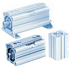 Компактный цилиндр с воздушным демпфированием RQ