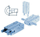 Пневматический захват с углом раскрытия 180° MHY2