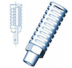 Пневмоглушитель быстрого монтажа AN-C