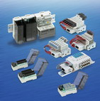 Блоки пневмораспределителей с последовательным интерфейсом управления VQ1000 VQ2000 SY3000 SY5000