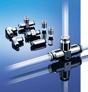 Быстроразъемные соединения из латуни KQB