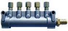 5-линейный коллектор для раздачи маслосодержащего воздуха LD5