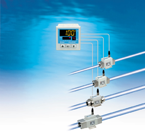 Контроллеры для датчиков расхода воздуха PF2A5: PF2A300, PF2A200