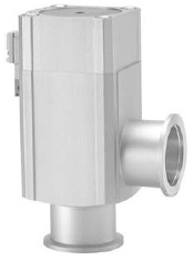 Угловые высоковакуумные клапаны с пневматическим управлением XLA(V), XLF(V)