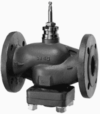 Двухседельные фланцевые клапаны, VVF529:, класс давления PN25