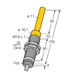 Продукт WI40-M18-LIU5