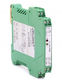 Интеллектуальный преобразователь температуры LI-23 в корпусе с креплением под DIN-рейку для работы с термометрами сопротивления типа Pt100 и Ni100, а также термоэлектрическими датчиками типа: K, J, S, B, N, T